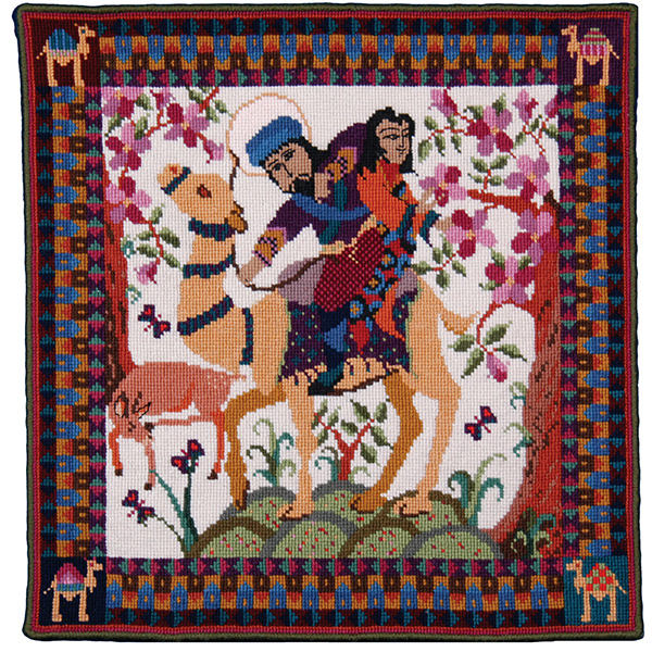 Animal Fayre Needlepoint Tapestry - Hunter King