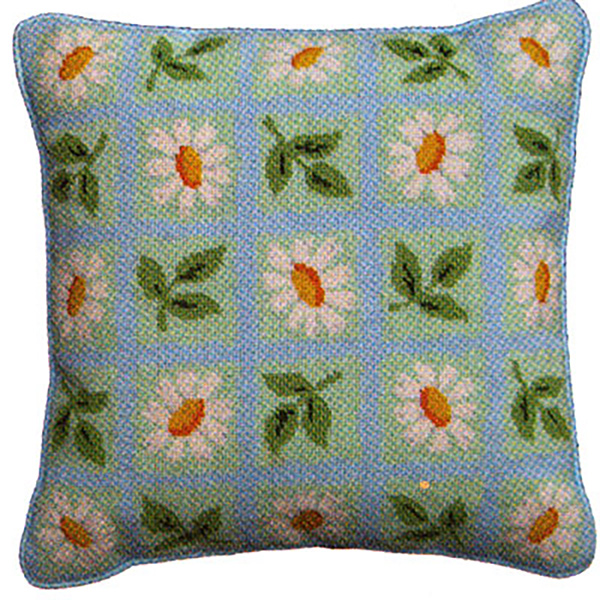 Primavera Needlepoint Cushion Kit - Fresh as a Daisy