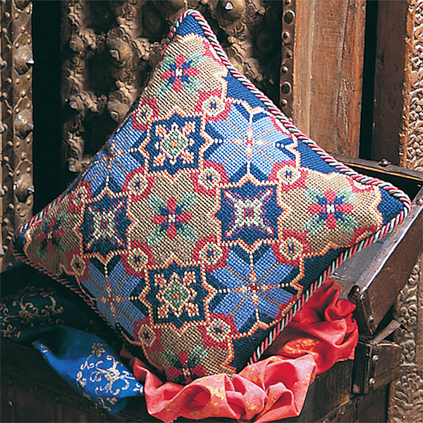 Glorafilia - Cushions & Pillows - Moorish Tiles Cushion Kit