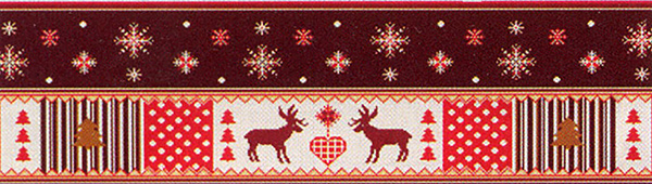 Margot Creations de Paris Needlepoint Snowflakes and Reindeer Breeze Stopper Kit