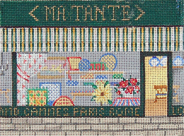 Gift Shop - Hand-Painted Needlepoint Canvas