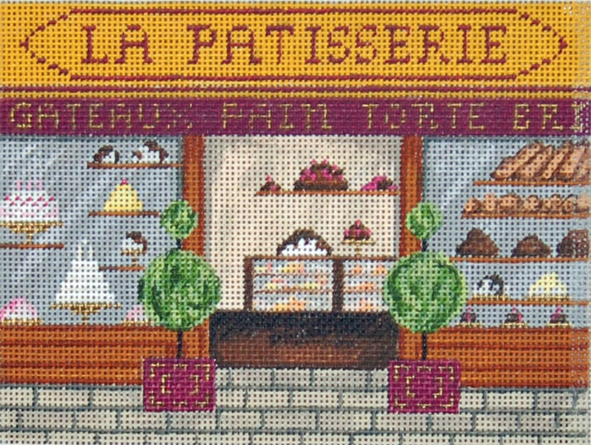 Needlepoint canvas 'Ladies Shopping' by Stitch Art