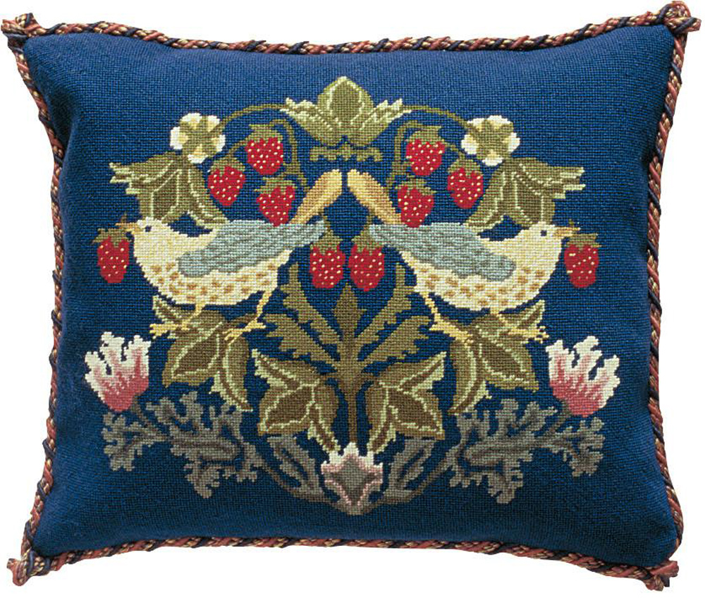 Needlepointus Beth Russell Needlepoint Strawberry Thief